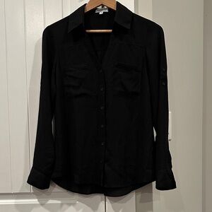 Express Black Portofino Shirt